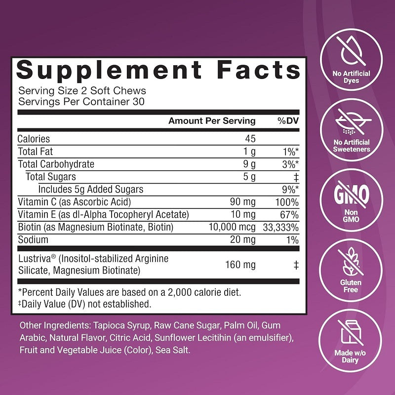 Hair Growth Accelerator Gummies